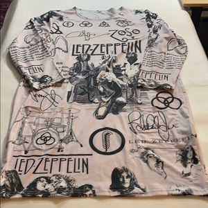 Led Zeppelin tunic/Dress large nwot